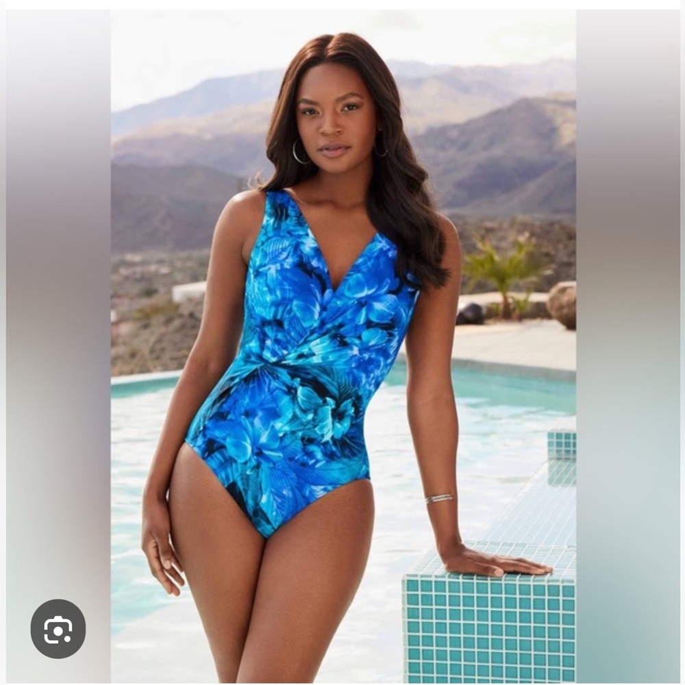NWT Miraclesuit Sous Marine Esmerelda Swimsuit